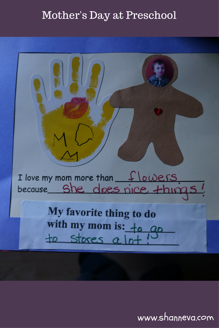 Mother's Day at Preschool