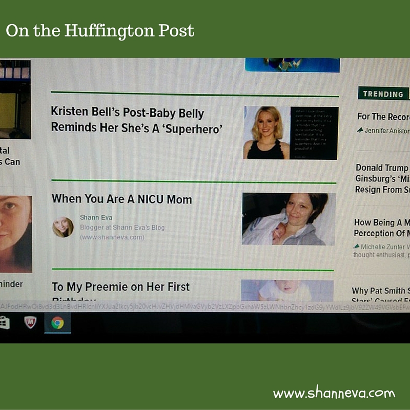 Me on the Huffington Post