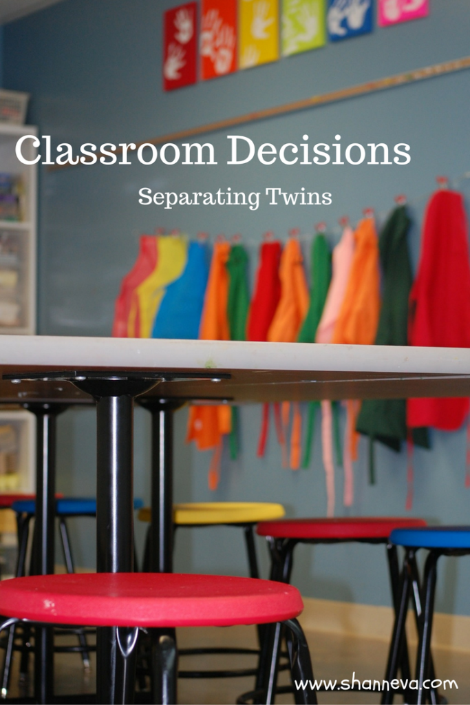 Are separate classrooms right for your twins? I'm weighing the Pros an Cons