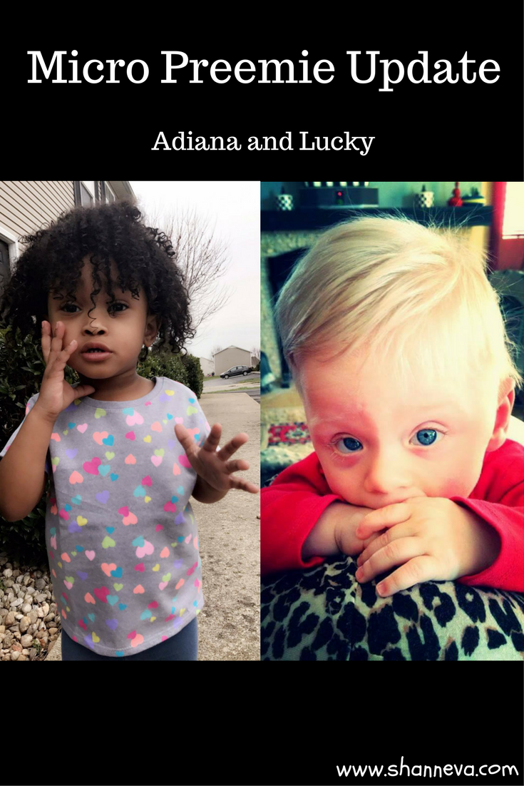 Check in on both Lucky and Adiana with our micro preemie update. Premature birth awareness does not stop at birth.