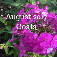 August motivation with some goals for the month in the area of personal, family and business