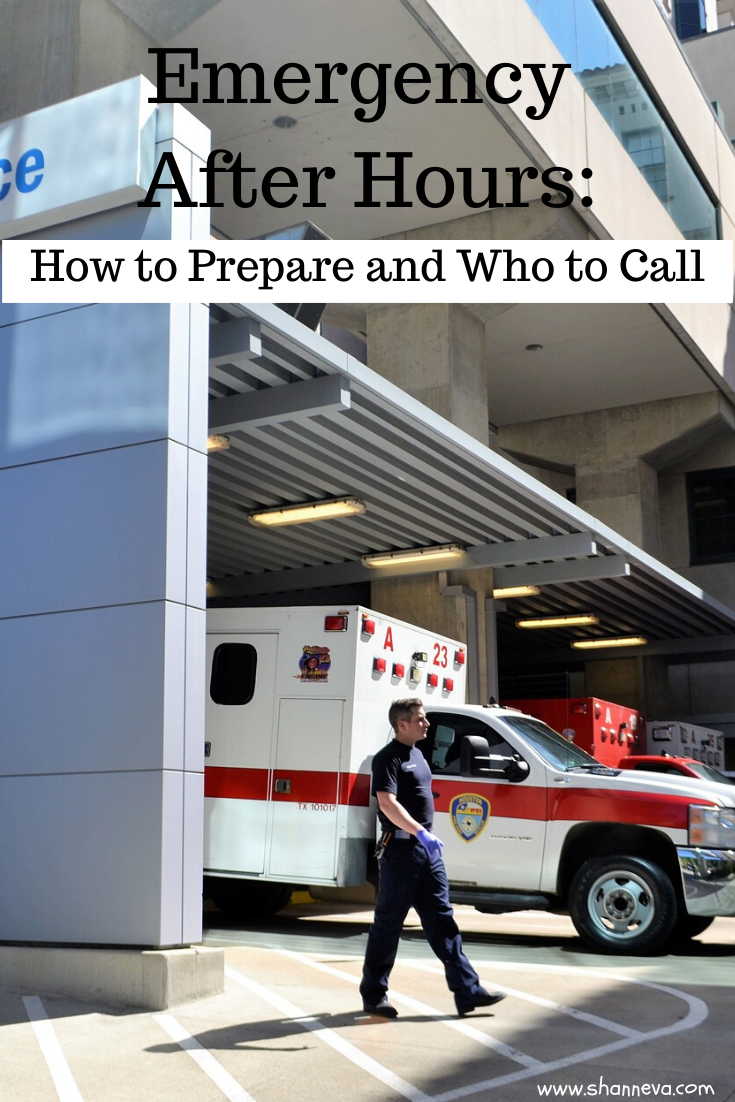 Who to call and what to do if you have an emergency situation with your children